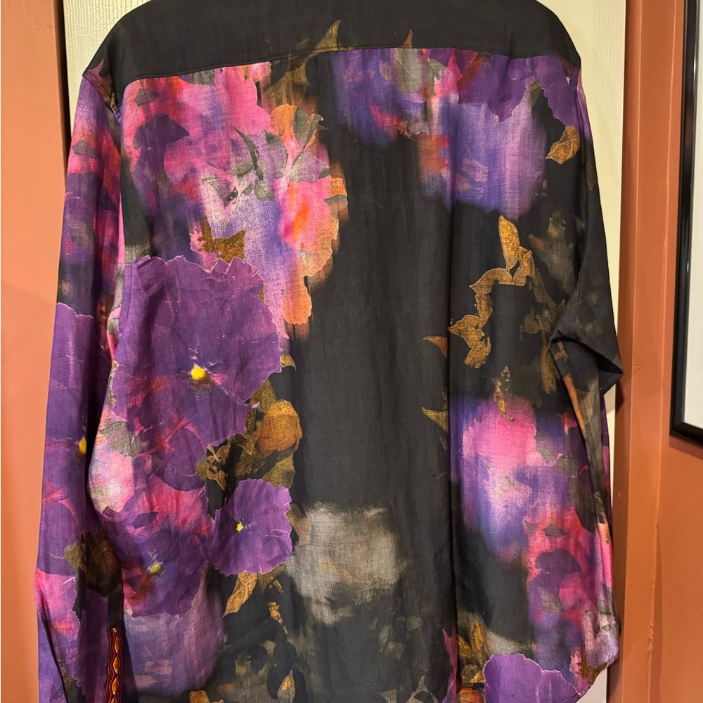 Robert Graham Multicolor Artistic Button-Up Shirt - Limited Edition - Picture 2 of 3